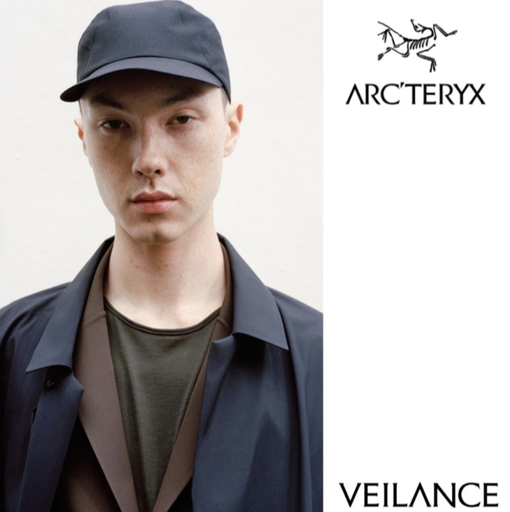 NWT ARC'TERYX VEILANCE STEALTH CAP Hat Gore-Tex BLACK sz S/M KAWS